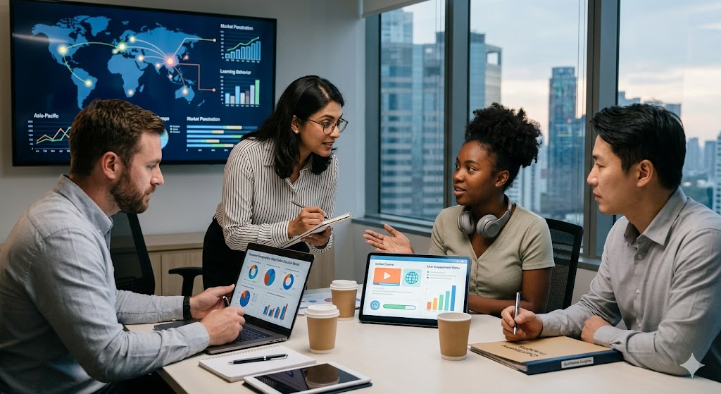 Global Marketing Research on Online Education and Consumer Engagement
