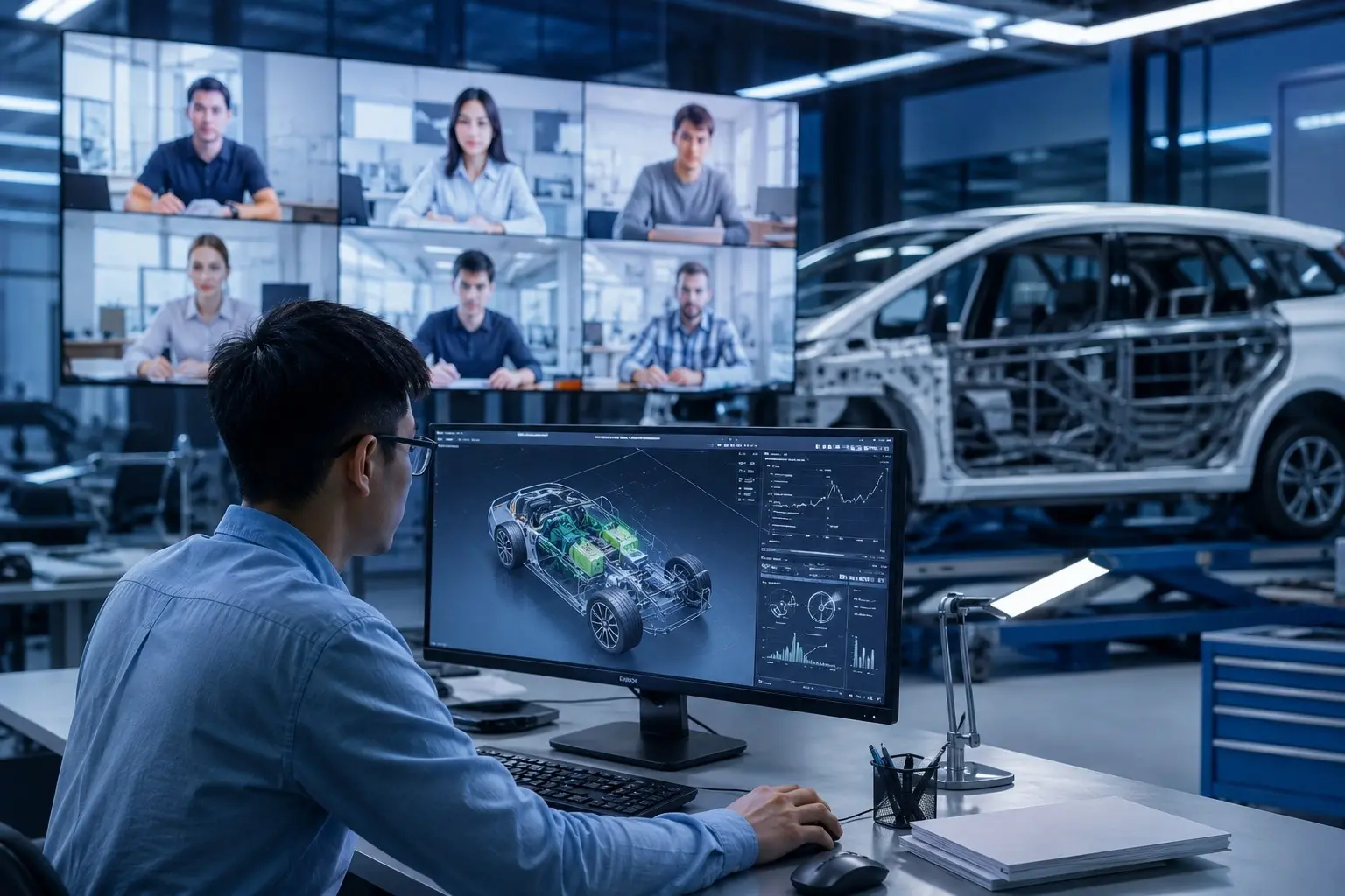 Global Research on Online Education in the Automotive Industry