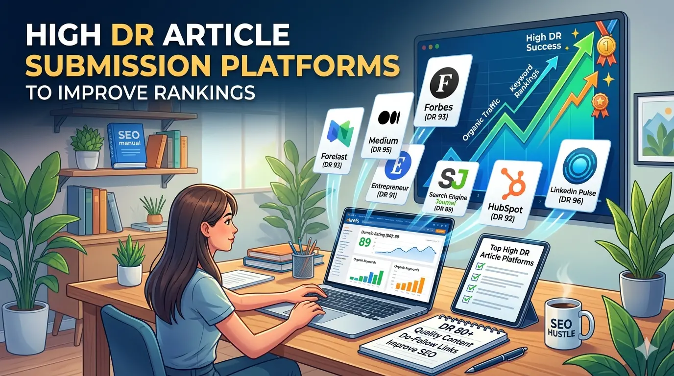 High DR Article Submission Platforms to Improve Rankings