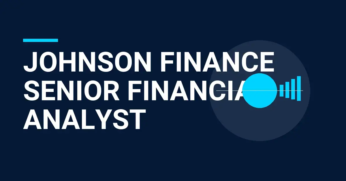 Johnson Finance Senior Financial Analyst