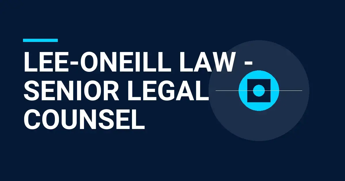 Lee-Oneill Law - Senior Legal Counsel