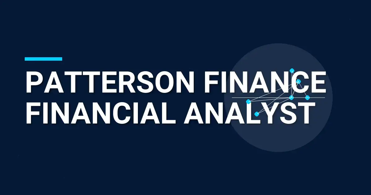 Patterson Finance Financial Analyst