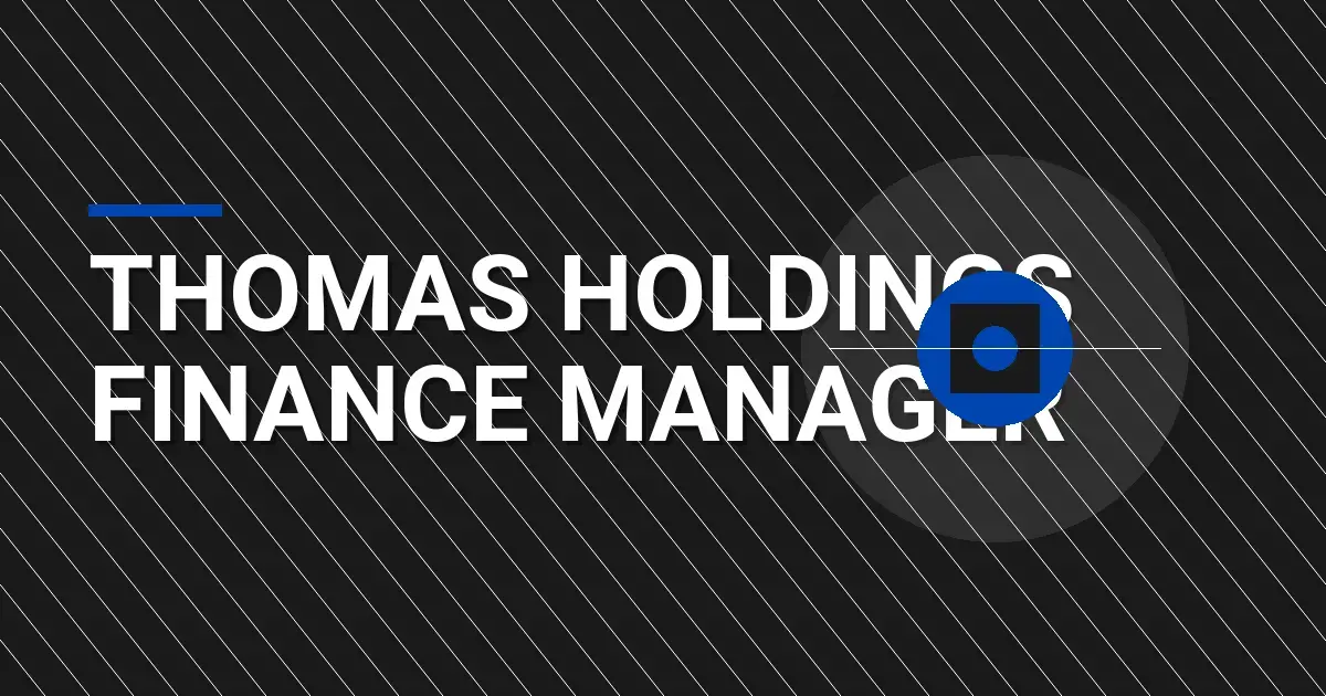 Thomas Holdings Finance Manager